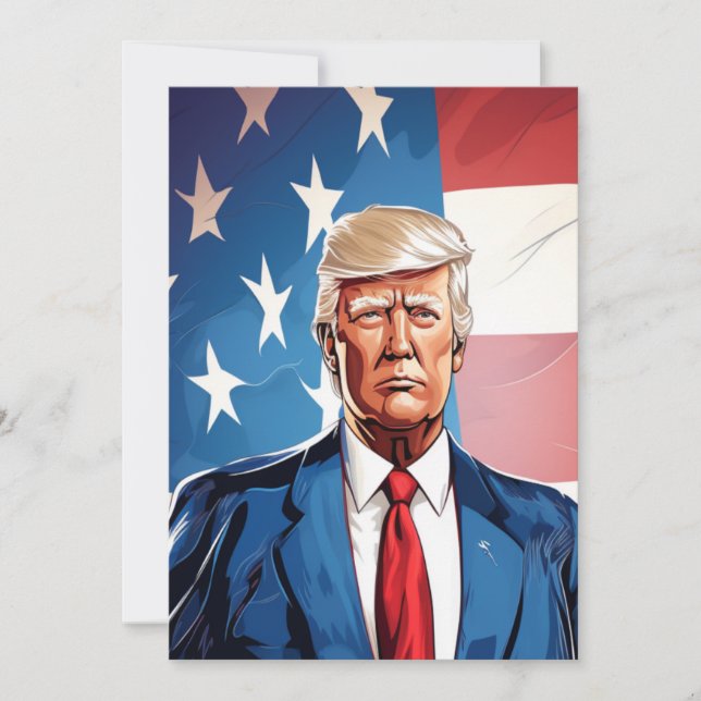 Presidential Election Celebration Invitation (Front)