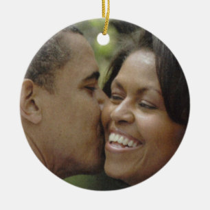 PRESIDENTIAL LOVE, BARACK OBAMA ornament