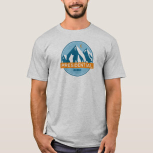 Presidential Range New Hampshire Stars Moon T-Shirt