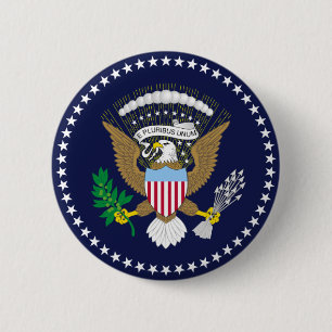 Presidential Seal 6 Cm Round Badge