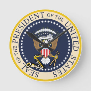 Presidential Seal : Wall Clock