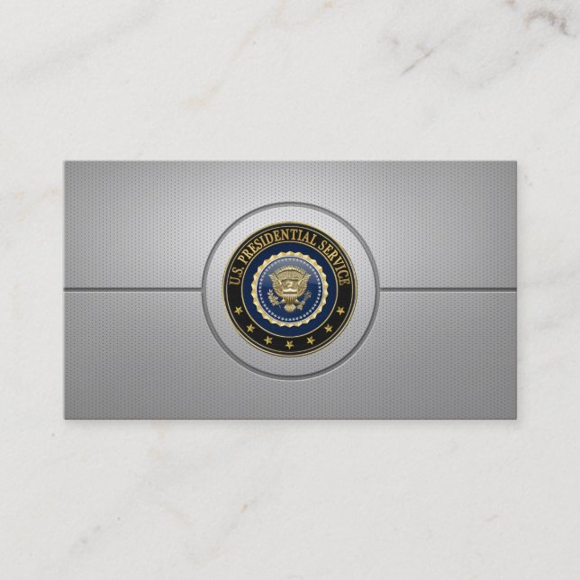 Presidential Service Badge [PSB] Special Edition Business Card (Front)