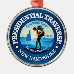 Presidential Traverse (C) Metal Tree Decoration