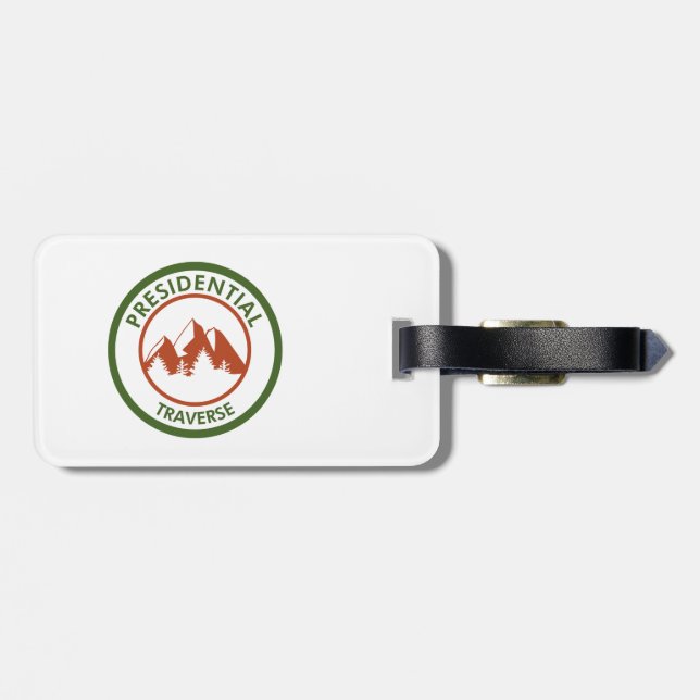 Presidential Traverse Luggage Tag (Back Horizontal)