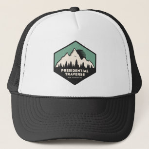 Presidential Traverse New Hampshire Turquoise Trucker Hat