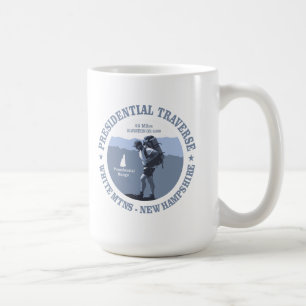 Presidential Traverse (rd) Coffee Mug