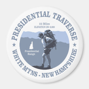 Presidential Traverse (rd) Magnet