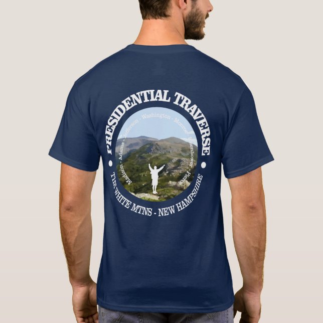 Presidential Traverse T-Shirt (Back)