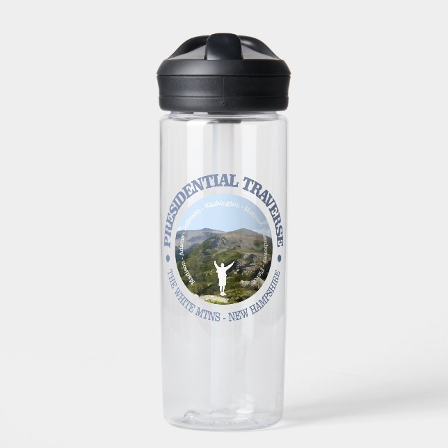 Presidential Traverse  Water Bottle (Front)