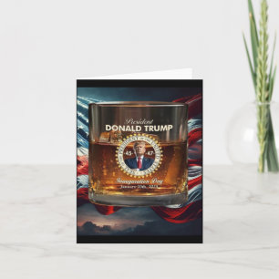 Presidential Tribute Donald Trump Inauguration Gl  Card