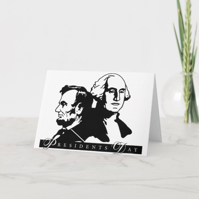Presidents Day Card (Front)