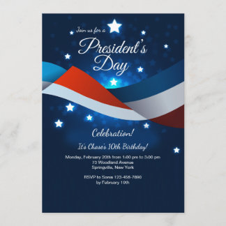 President's Day Invitation
