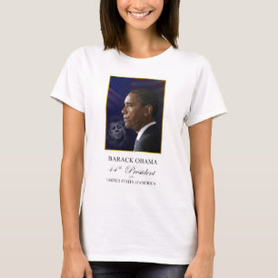 Presidents Obama and Kennedy - Ladies T-shirt