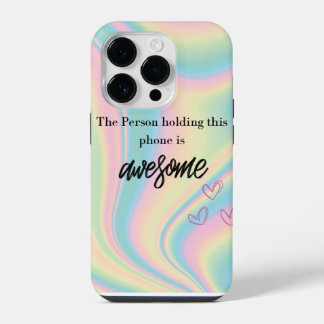 Presonalized Colourful  iPhone 14 Pro Case