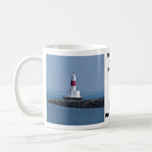 Presque Isle Harbour Breakwater Light mug