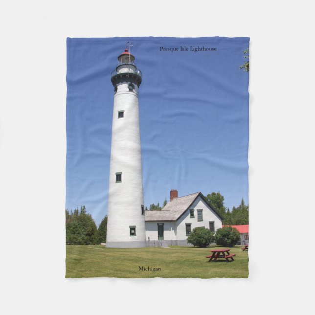 Presque Isle Lighthouse blanket (Front)