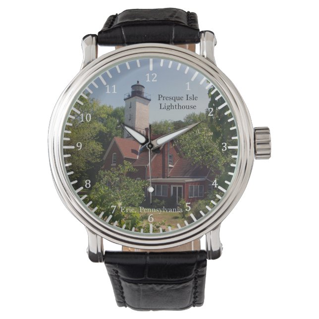 Presque Isle Lighthouse Erie,PA watch (Front)