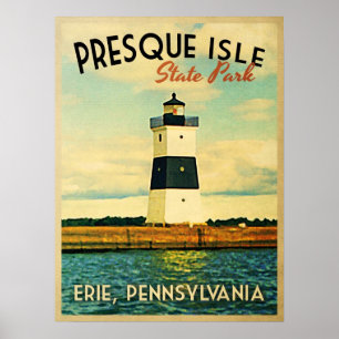 Presque Isle Lighthouse Poster