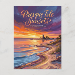 Presque Isle State Park Pennsylvania Postcard