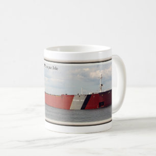 Presque Isle with stripe mug