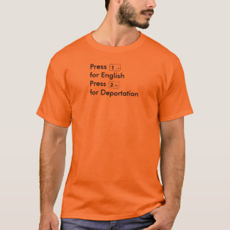 Press 1 for English T-Shirt