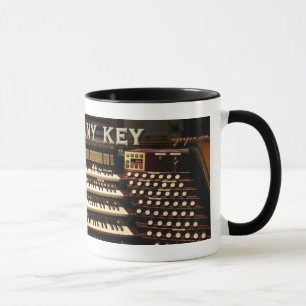 Press Any Key organ mug