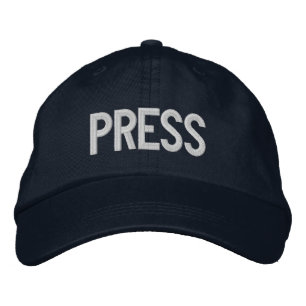 PRESS EMBROIDERED HAT