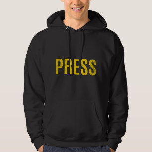 Press - Journalist Reporter Credentials Hoodie