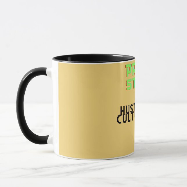 PRESS START, HUSTLE CULTURE VS QUIET QUITTING MUG (Left)