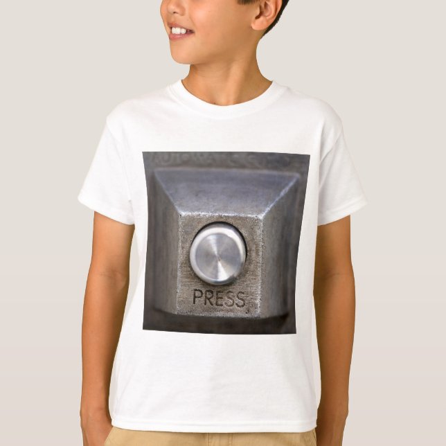 Press the Button T-Shirt (Front)