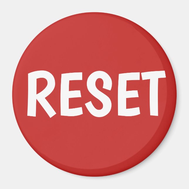 Press the Reset Button Magnet (Front)