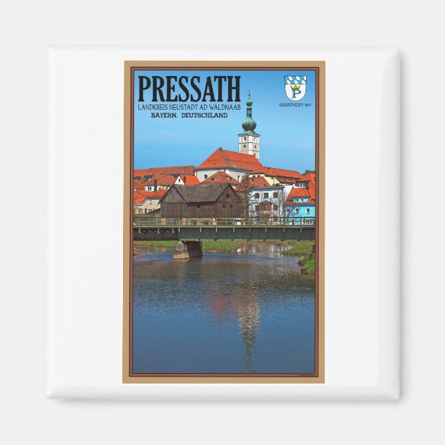 Pressath - Winter Magnet (Front)