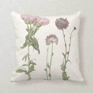 Pressed Blooms - Pink Cushion