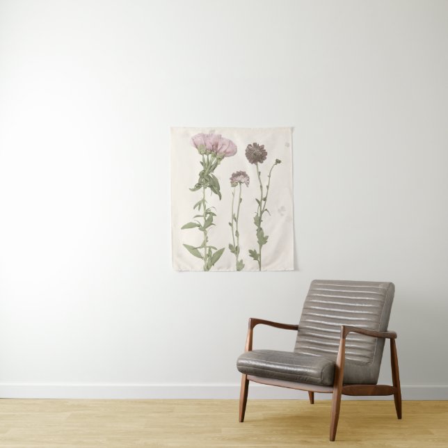 Pressed Blooms - Pink Tapestry (In Situ)