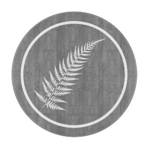 Pressed Botanical Fern Leaf - Mix and Match Colour Cutting Board