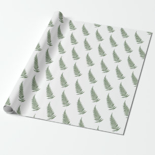Pressed Botanical Fern Leaf - Mix and Match Colour Wrapping Paper