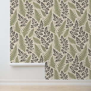 Pressed Fern Archive Vintage Botanicals Wallpaper
