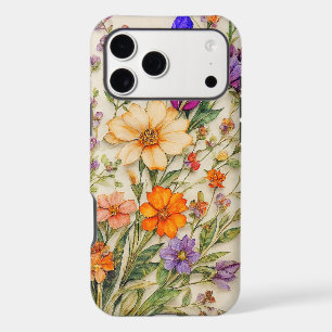 Pressed Flower Art iPhone Case