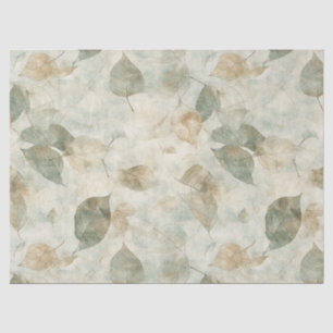 Pressed Leaf Harmony – Vintage Botanical (8) Tissue Paper
