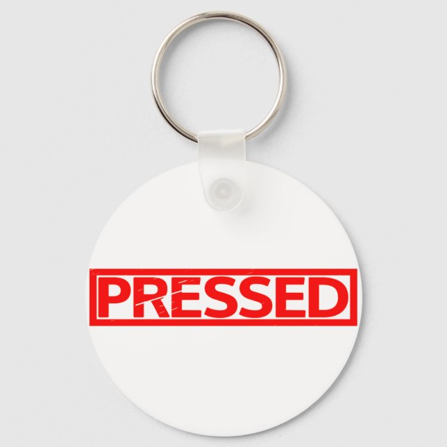 Pressed Stamp Key Ring (Front)