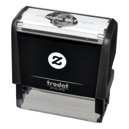 Pressing Buttons Exclusive 2017 Stamper Self-inking Stamp