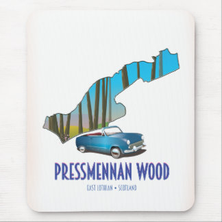 Pressmennan Wood Scotland Mouse Mat
