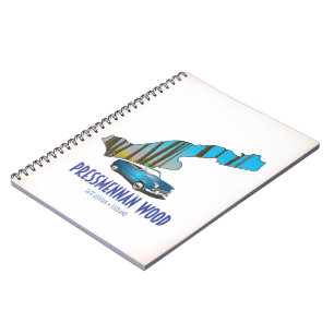 Pressmennan Wood Scotland Notebook