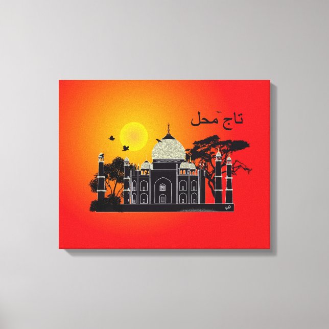 pressure on the knee canvas print (Front)