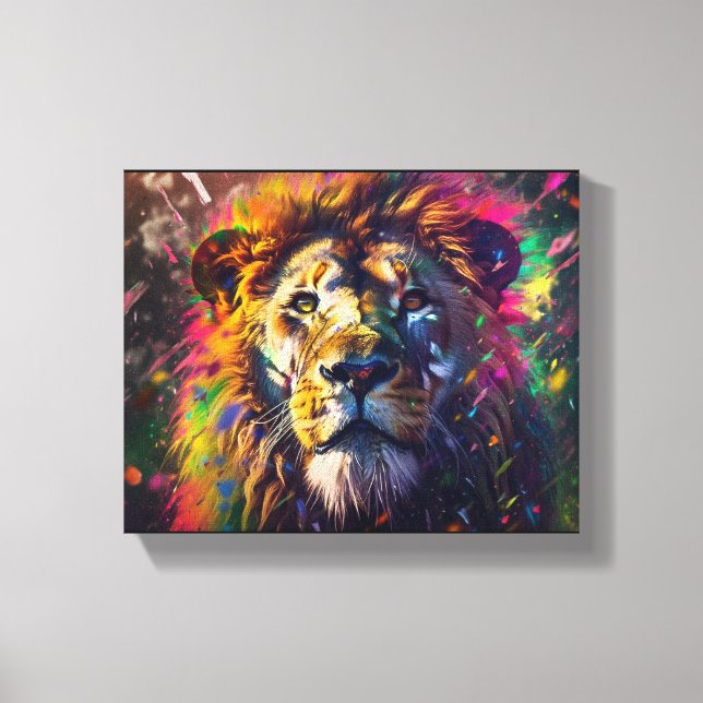 pressure on the knee canvas print (Front)