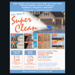 Pressure Power Washing  Flyer EDDM Template<br><div class="desc">Personalise and customise this eyecatching pressure washing (power washing) professional flyer template design to suit your business/company's needs. This pressure washing template displays images of before and after pressure washed surfaces. Add your logo for more effective branding. Customise the coupon offers on flyer to attract potential clients. Great for Every...</div>