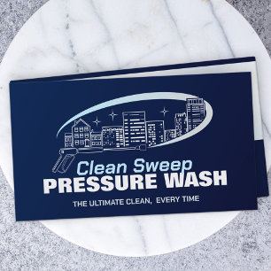 Pressure Wash services Business Card