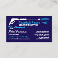 Pressure Washing Black Power Wash navy