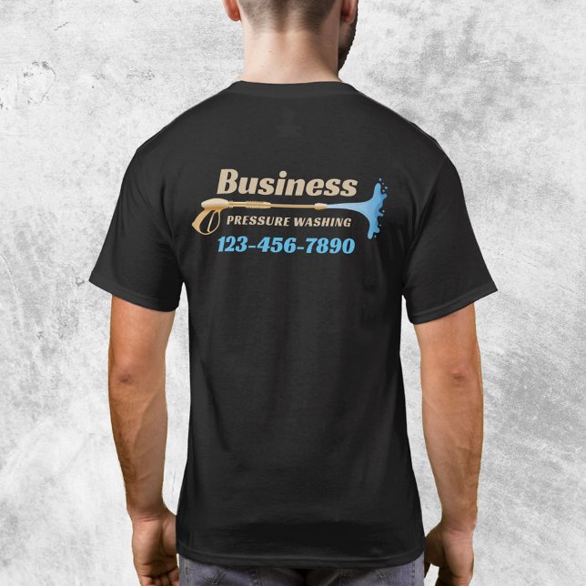 Pressure Washing Gold Power Washer Super Cleaning T-Shirt (Creator Uploaded)