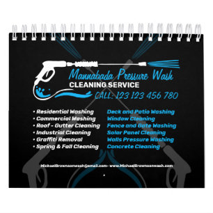 Pressure Washing Power Cleaning Holiday Calendar